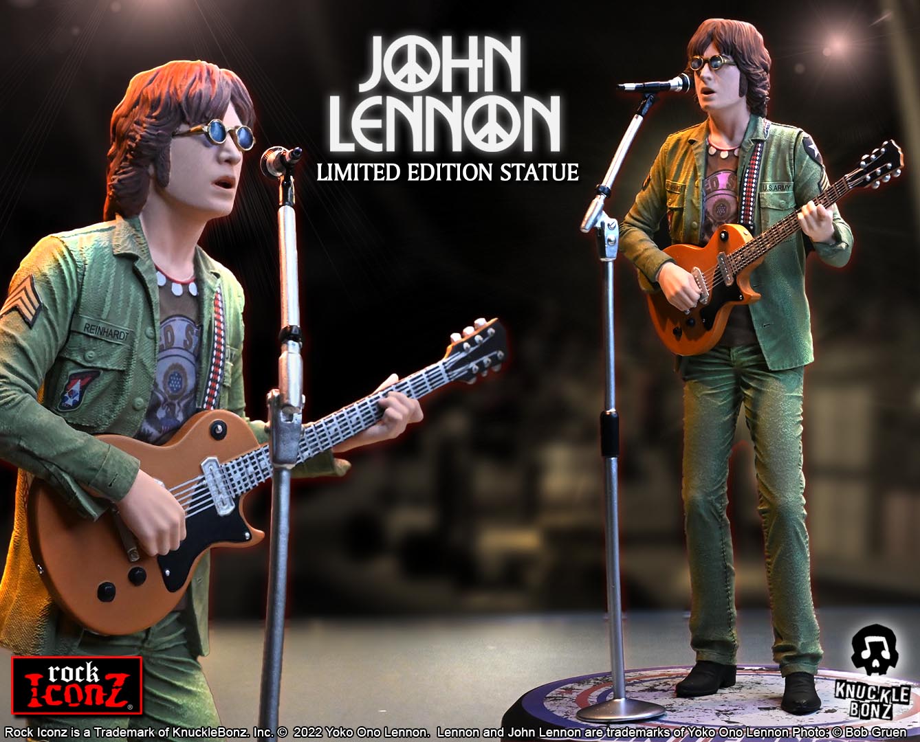 KnuckleBonz Debuts John Lennon Rock Iconz Ltd. Edition Statue